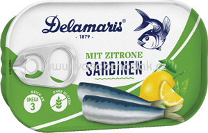 Delamaris Sardinen mit Zitrone, 90g