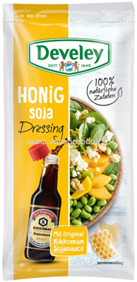 Develey Salat Dressing - Honig-Soja, 75 ml