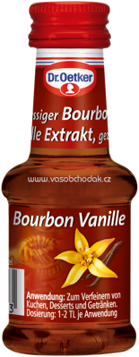 Dr.Oetker Flüssiger Bourbon Vanille Extrakt, gezuckert, 35 ml