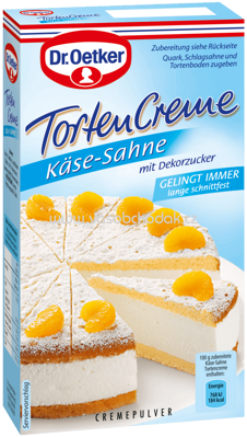 Dr.Oetker Tortencreme Käse Sahne, 150g