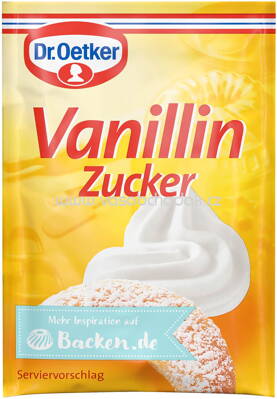 Dr.Oetker Vanillin-Zucker, 10 St, 80g