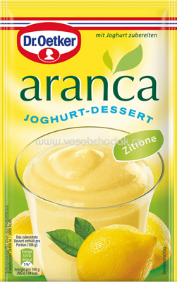 Dr.Oetker Aranca Zitronen, 75g