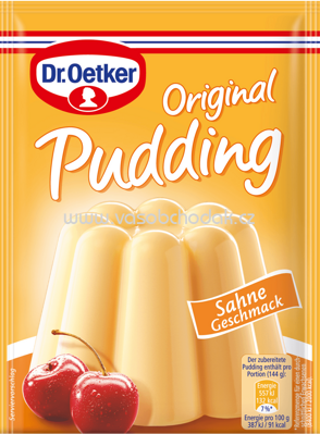Dr.Oetker Original Pudding Sahne, 3 St, 111g