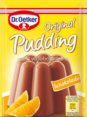 Dr.Oetker Original Pudding Schokolade, 3 St, 133,5g