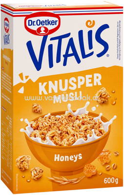 Dr.Oetker Vitalis Knusper Honeys, 600g