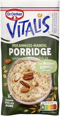 Dr.Oetker Vitalis Porridge Pekannuss-Mandel, 58g