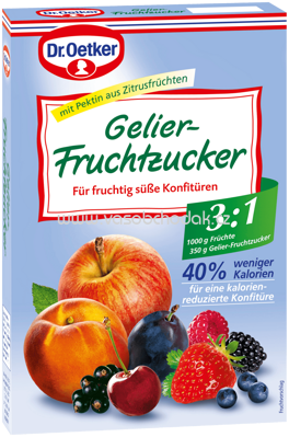 Dr.Oetker Gelier Fruchtzucker 3:1, 350g