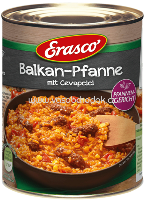 Erasco Balkan Pfanne mit Cevapcici, 800g