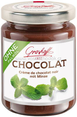 Grashoff Dunkle Chocolat mit Minze, 250g