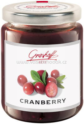 Grashoff Konfitüre Cranberry, 250g