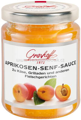 Grashoff Aprikosen Senf Sauce, 200 ml