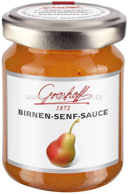 Grashoff Birnen Senf Sauce, 125 ml