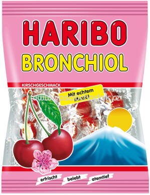 Haribo Bronchiol Kirsche, 100g