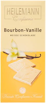 Heilemann Bourbon Vanille weiße Schokolade, 80g