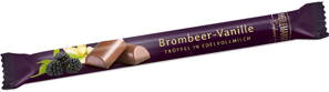 Heilemann Stick Brombeer-Vanille Edelvollmilch-Schokolade, 40g