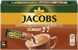 Jacobs Classic 3in1 Sticks, 10x18g, 180g