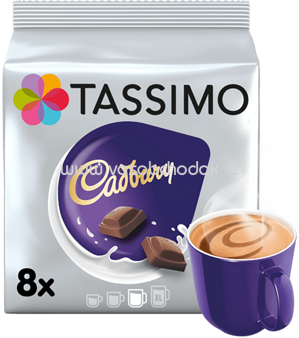 Jacobs Tassimo Cadbury Hot Chocolate, 8 St