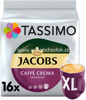 Jacobs Tassimo Caffé Crema Intenso XL, 16 St