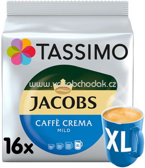 Jacobs Tassimo Caffé Crema Mild XL, 16 St