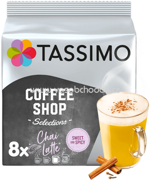 Jacobs Tassimo Coffee Shop Chai Latte, LE, 8 St