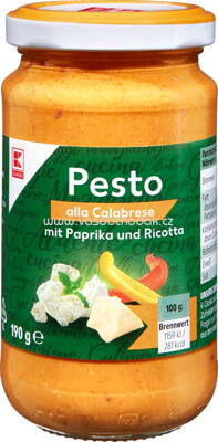 K-Classic Pesto alla Calabrese mit Paprika und Ricotta, 190g