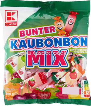 K-Classic Bunter Kaubonbon Mix, 400g