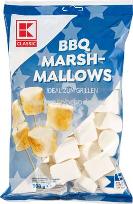 K-Classic BBQ Marshmallows zum Grillen, 300g