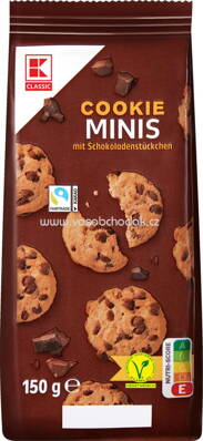 K-Classic Cookie Minis mit Schokoladenstückchen, 150g