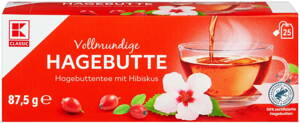 K-Classic Früchtetee Hagebutte, 25 Beutel