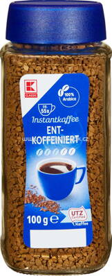 K-Classic Instant Kaffee Entkoffeiniert, 100g