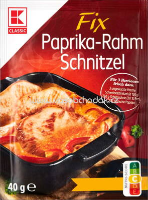 K-Classic Fix Paprika Rahm Schnitzel, 1 St