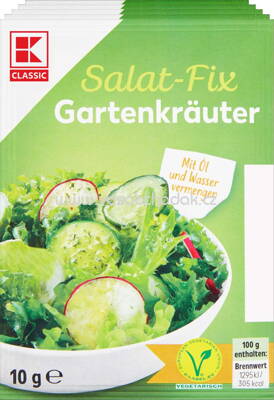 K-Classic Salat Fix Gartenkräuter, 5x10g