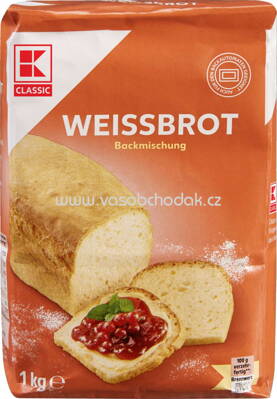 K-Classic Brotbackmischung Weissbrot, 1kg