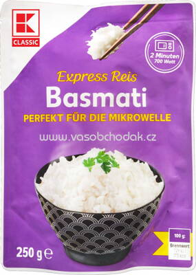 K-Classic Express Reis Basmati, 250g