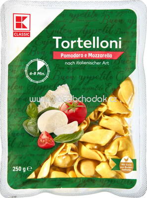 K-Classic Tortelloni Pomodoro e Mozzarella nach italienische Art, 250g