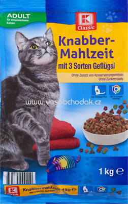 K-Classic Knabber Mahlzeit mit 3 Sorten Geflügel, 1 kg