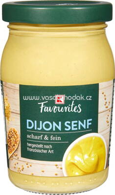 K-Favourites Dijon Senf, scharf & fein, 200g