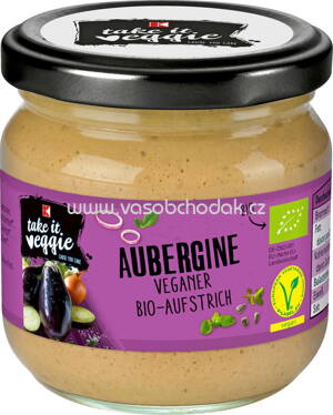 K-Take it Veggie Aufstrich Aubergine, 180g