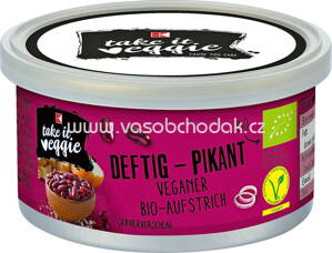 K-Take it Veggie Aufstrich Deftig Pikant, 125g
