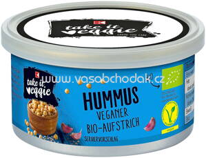 K-Take it Veggie Aufstrich Hummus, 125g