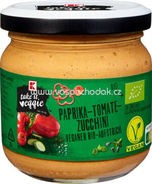 K-Take it Veggie Aufstrich Paprika Tomate Zucchini, 180g
