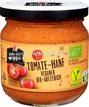 K-Take it Veggie Aufstrich Tomate Hanf, 180g