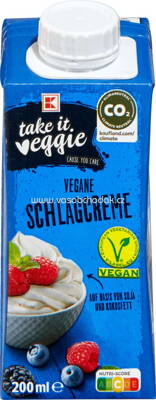K-Take it Veggie Schlagcreme, 200 ml