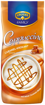 Krüger Cappuccino Caramel-Krokant, 500g