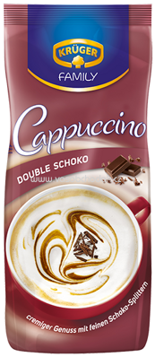 Krüger Cappuccino Double Schoko, 500g