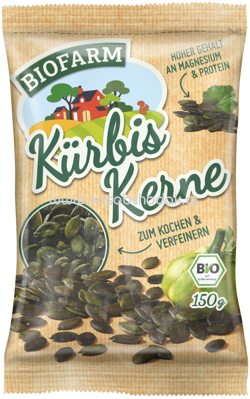 Kluth Biofarm Kürbis Kerne, 150g