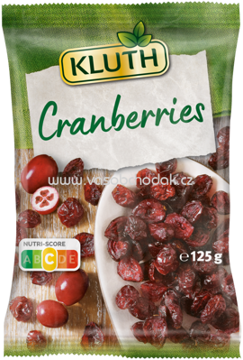 Kluth Cranberries, 125g