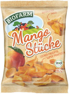 Kluth Biofarm Mango Stücke, 80g