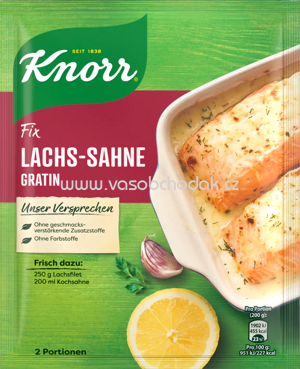 Knorr Fix Fischgerichte Lachs Sahne Gratin, 1 St