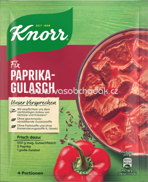 Knorr Fix Fleischgerichte Paprika Gulasch, 1 St